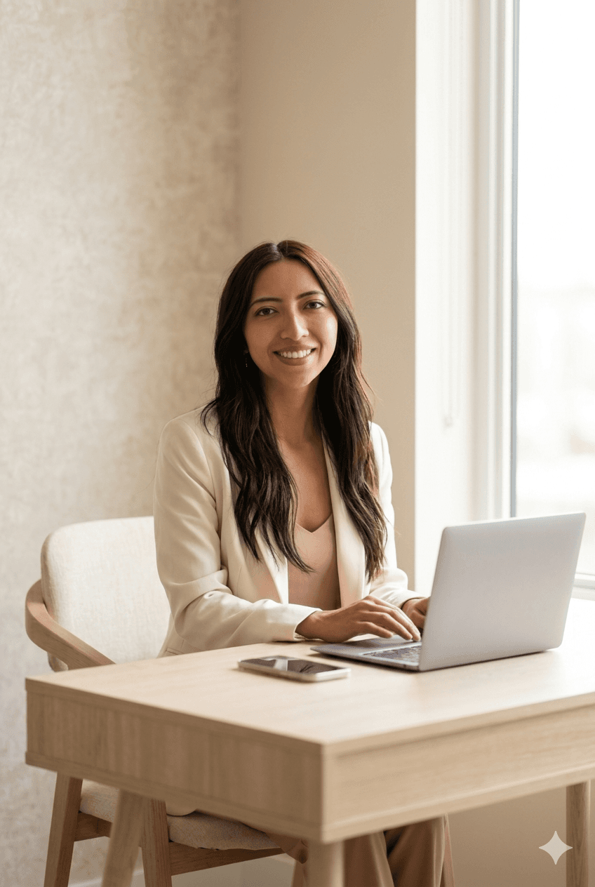 Virtual assistant portrait